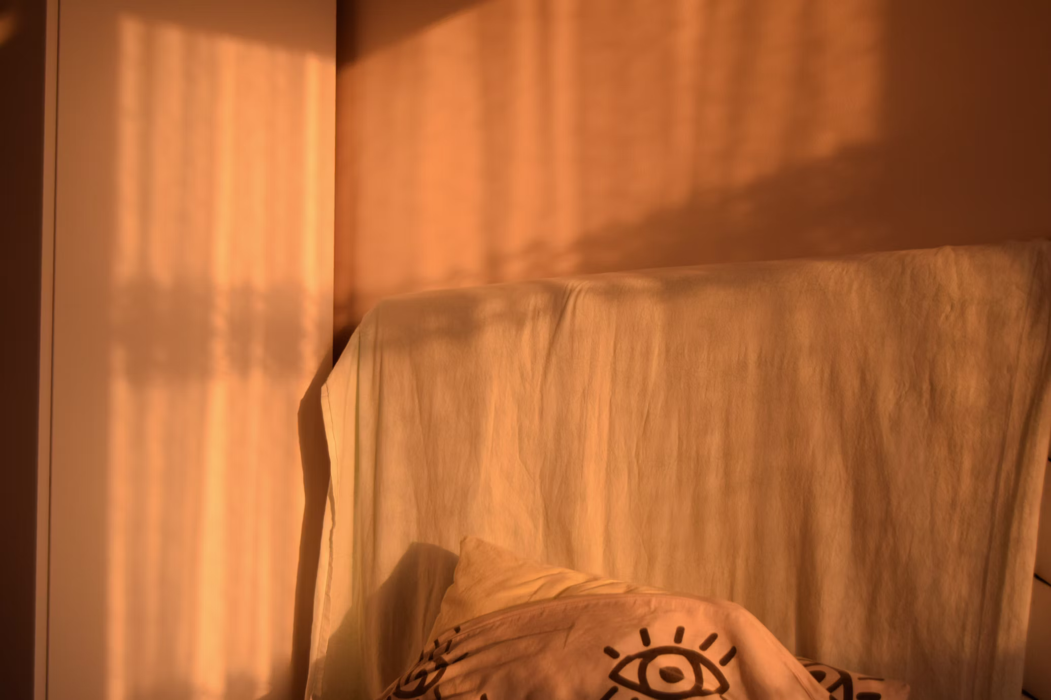 evening calm bedroom