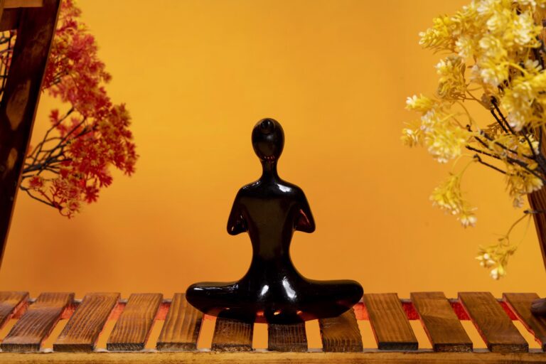 Woman meditating peacefully for beginners guide