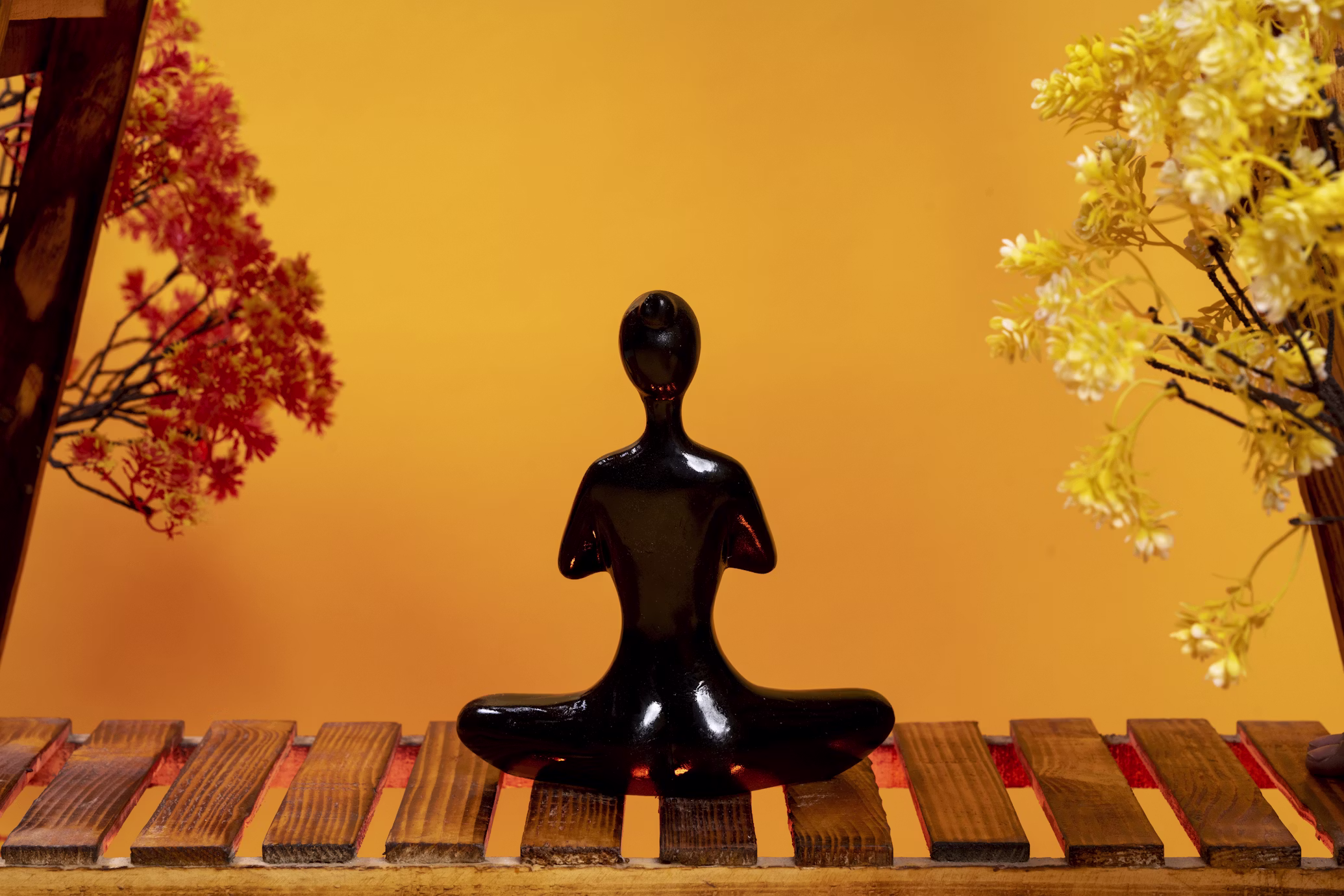 Woman meditating peacefully for beginners guide